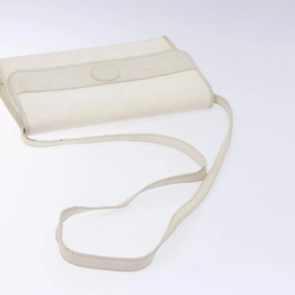 GUCCI Micro GG Supreme Shoulder Bag PVC White Gold - Picture 7 of 15